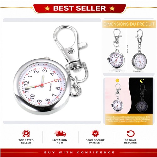 Montre poche infirmière à - montre, de