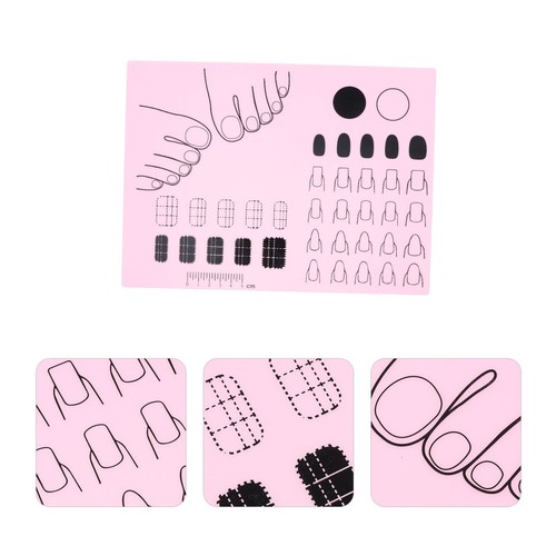 Acrylic nail training mat - training,
