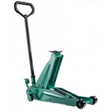 Cric rouleur 2T avec pédale et roues en nylon 80/500mm longueur 730mm