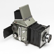 SWISS REFLEX ARK 6X9 cm WORKING + SCHNEIDER SYMMAR 210/5.6 OVERHAULED!