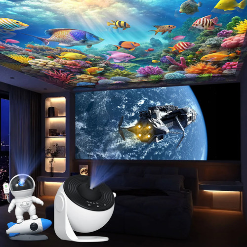Night light galaxy projector - light,