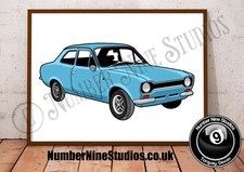 Ford Escort mk 1 Blue Edition