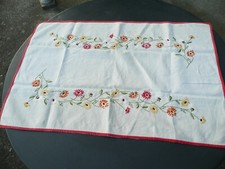 nappe ancienne en lin à