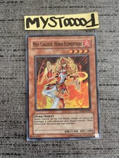 Yu-gi-oh! Card Miss Heat Elemental Hero PP02-FR008 Super Rare French 