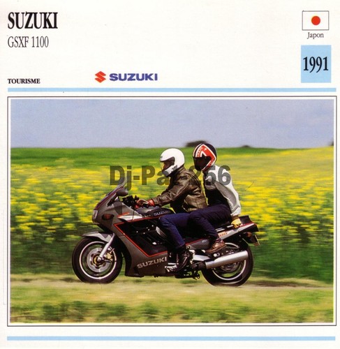 Fiche moto suzuki - :, gsx-f