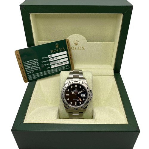 Rolex explorer gmt 216570 - explorer, ii