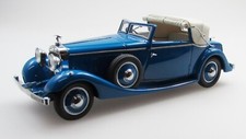Esval EMEU43001D Drophead Coupé Hispano Suiza J12 1934 Ouvert Bleu 1/43 