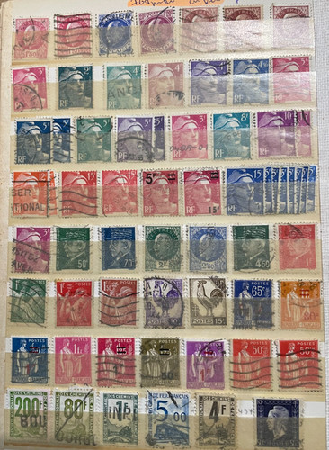Lot timbres france - de,