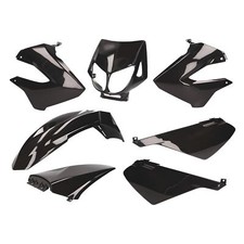 Clothing Kit Black for Derbi Senda R, SM X-Treme, SM DRD 101_Octane