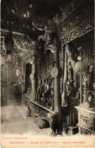 Cpa maison pierre loti - ak,