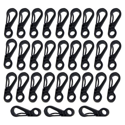 Pcs mini carabiner clips - 30,