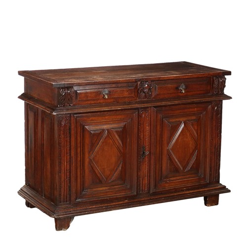 Buffet baroque ancien noyer - buffet,