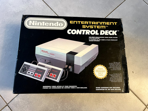 Boîte vide officielle console - boîte,