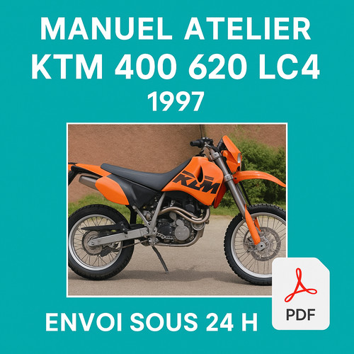 Manuel atelier ktm 400 - ktm, lc4