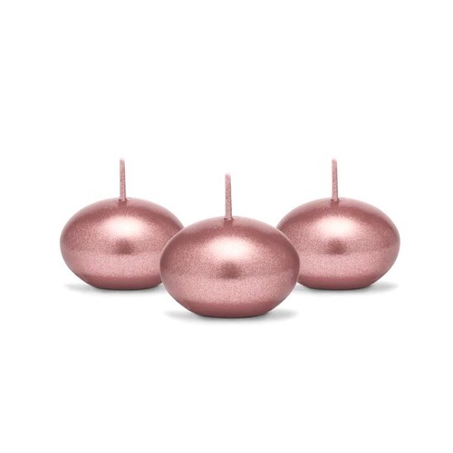 Bougies flottantes rose gold - bougies,