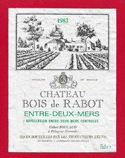 92 40 label Bordeaux between 2 seas Château Bois de Rabot, G. BOUCAUD Pellegrue