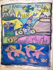 jaber, peinture sur toile 100 cm/80 cm