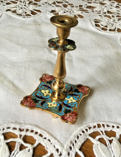 Chandelier ancien bougeoir - ancien,
