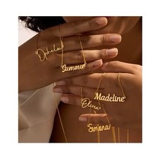 Collier avec nom personnalisé