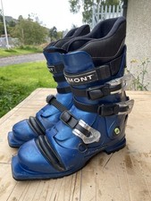 Garmont Gara - 3 Pin 75mm - Telemark Boots - Blue - Euro 45 - Mondo 30