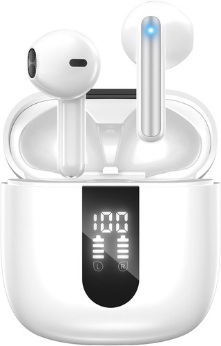 écouteurs bluetooth blanc - Écouteurs,