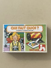 Ancien Jeu Domino D’association Qui Fait Quoi ?