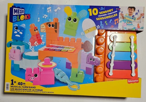 Mega bloks sensorielles fisher - sensorielles,