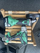 Meuleuse Hikoki ( Hitachi  + Viceuse Hitachi Sans Chargeur  