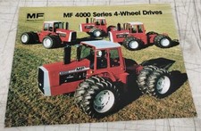 Massey Ferguson MF 4000 Series 4 Wheel Drives #852 AG