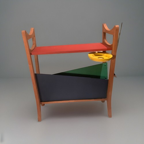 Table porte revue bois - ,