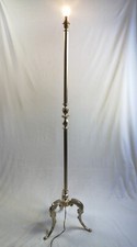 140cm Silver Metal Lion's Foot Tripod Floor Lamp Height 