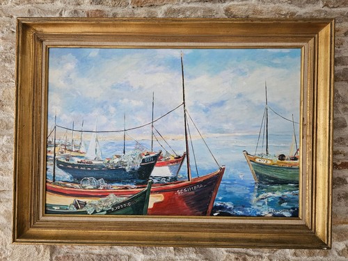 Tableau huile sur - huile,