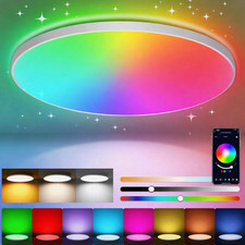 Plafonnier LED RGB avec