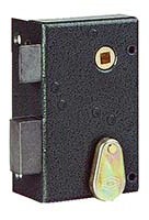 Serrure verticale 147 à pêne dormant 1/2 tour JPM 70 mm - Gauche - 147000-02-2A