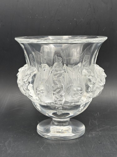 Vase cristal lalique france - cristal,