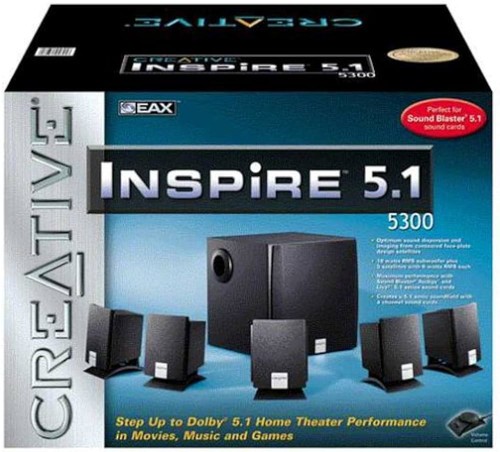 Creative inspire 5300 - inspire, 5.1