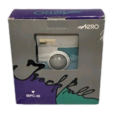 Vintage Aero NOS 1992 Trackball Mouse Turquoise