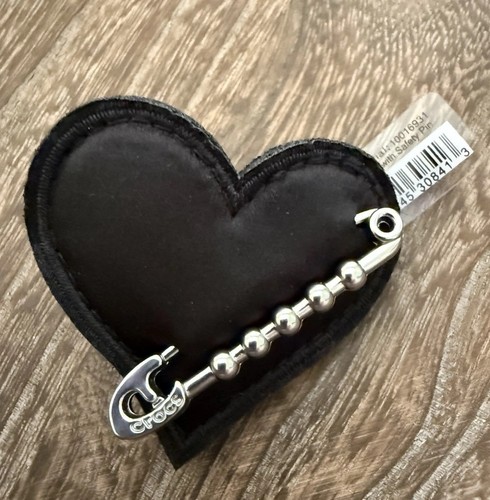 Black satin heart with - black,
