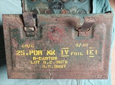 Caisse anglaise 25 Pdr