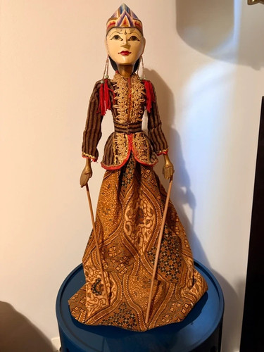 Marionnette balinaise pièce - -,