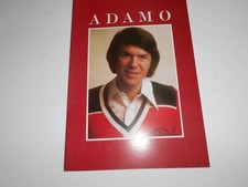 Salvatore Adamo Italy Japan 1977 Brochure Program Flyer Ticket Tape Used hh3