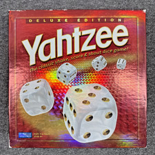 2004 Yahtzee Deluxe Edition Board Game, Glittering Dice, No Score Pad, Very Rare