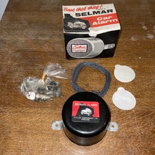 VINTAGE/ OLD  SELMAR CAR ALARM MODEL K 12V  STELLAR COMPONENTS LTD  (E1)