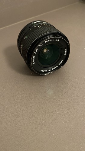 Objectif canon 24mm - 24mm, f2.8