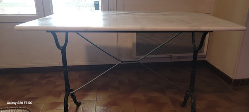 Table bistrot marbre - bistrot, en