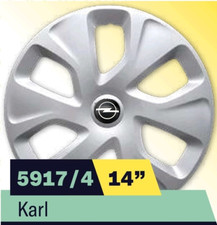 LOT DE 4 ENJOLIVEURS 14'' POUR