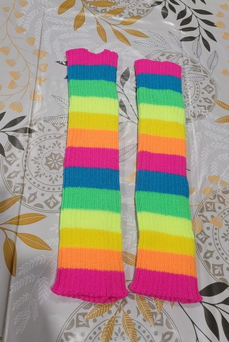 Guêtres arc ciel - arc-en-ciel, fluo