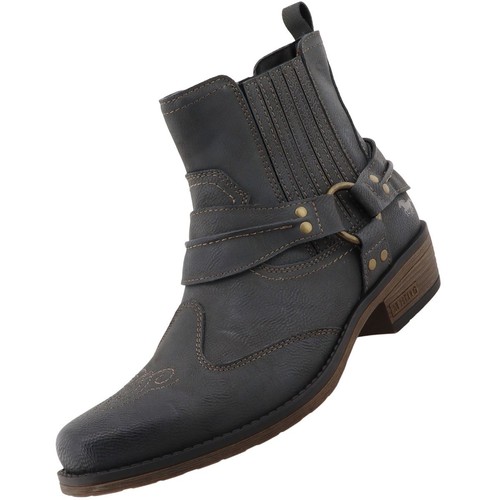 Bottines western mustang pour - bottines,