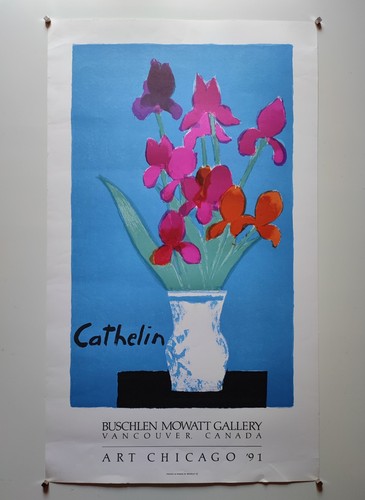 Bernard cathelin affiche - cathelin,