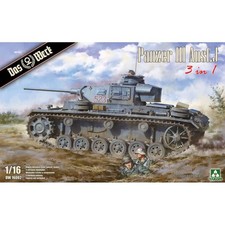 Maquette Char Panzer Iii Ausf. J (3 In 1) |das Werk|16002| 1:16 Maquette Char Pr